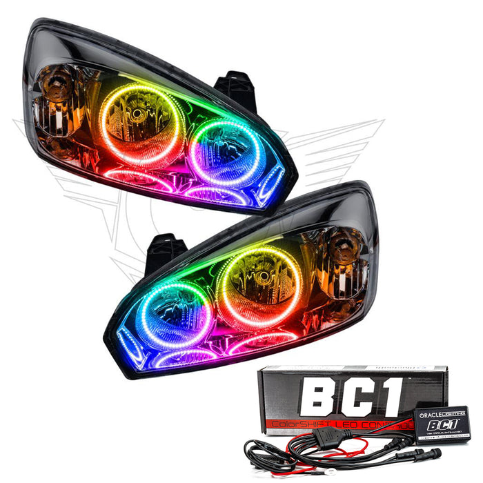 2004-2007 Chevrolet Malibu Pre-Assembled Halo Headlights with BC1 Controller.