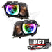 2010-2013 Chevrolet Camaro Non RS Pre-Assembled Halo Headlights with BC1 Controller.