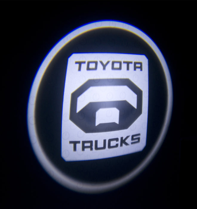 Projection of the Toyota Trucks logo.