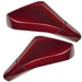 2005-2013 Chevrolet C6 Corvette Concept LED Side Mirrors painted metallic red.