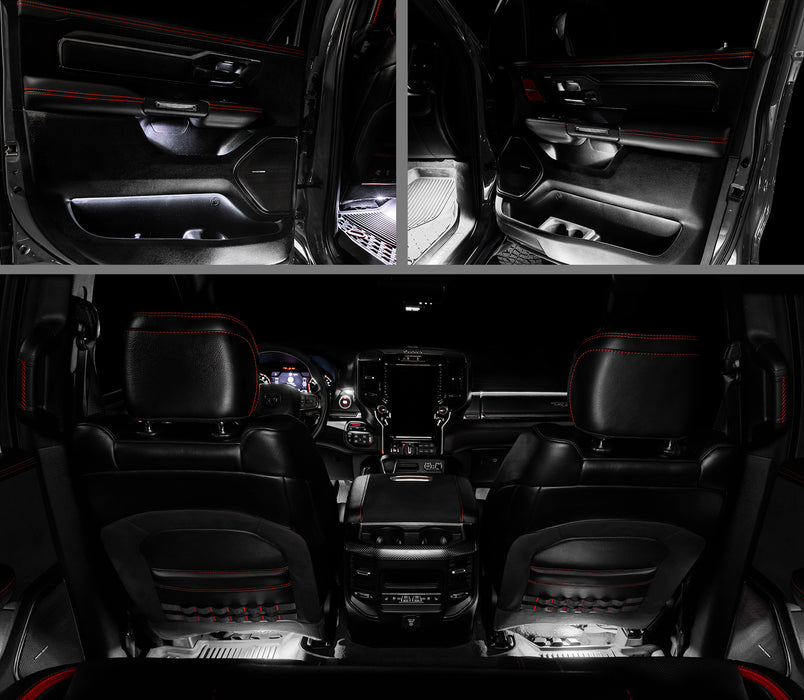 ORACLE Lighting 2019-2024 RAM Complete Interior Ambient Lighting ColorSHIFT RGB Conversion Kit