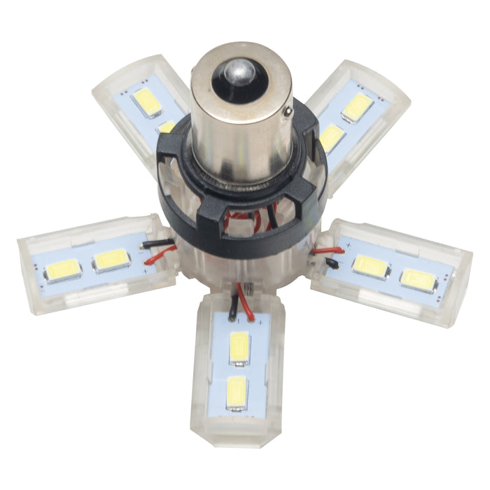 1156 15 SMD 3 Chip Spider Bulb (Single) - Cool White