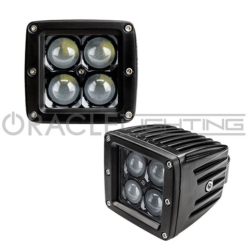 Black Series - 7D 3" 20W LED Square Spot/Flood Light