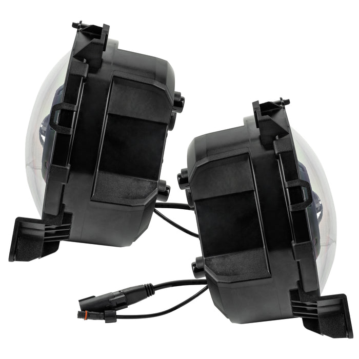 Side view of oculus headlights