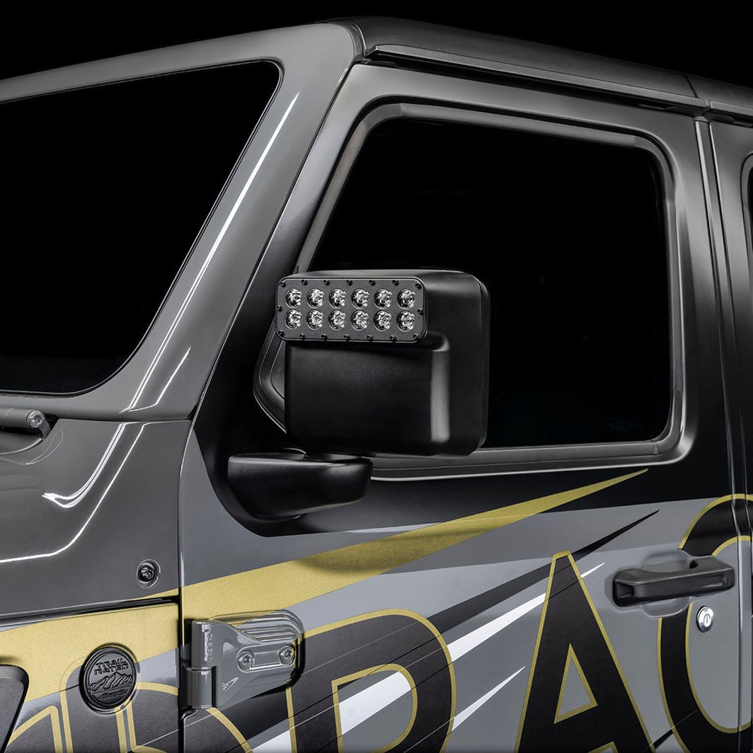 LED OffRoad Side Mirrors for Jeep Wrangler JL / Gladiator JT ORACLE