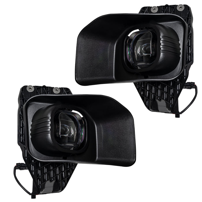 Angled view of 2011-2015 Ford F-250/F-350 Super Duty ORACLE High Powered LED Fog Light (Pair)
