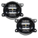 Front view of 4" High Performance LED Fog Light (Pair)