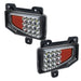 Angled view of Rear Bumper LED Reverse Lights for Jeep Gladiator JT