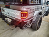 Rear end of a Jeep Gladiator JT equipped with Flush Mount LED Tail Lights.