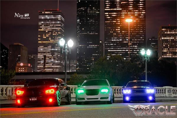 thumbnail image 2 of FOLOI RGBW Halo Ring Kit For 2011-2021 Chrysler 300 – DRL With Phone App Remote 2 of 5