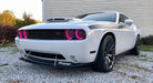 White challenger with pink halo headlights