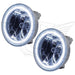 Chevrolet Avalanche fog lights with white LED halo rings.