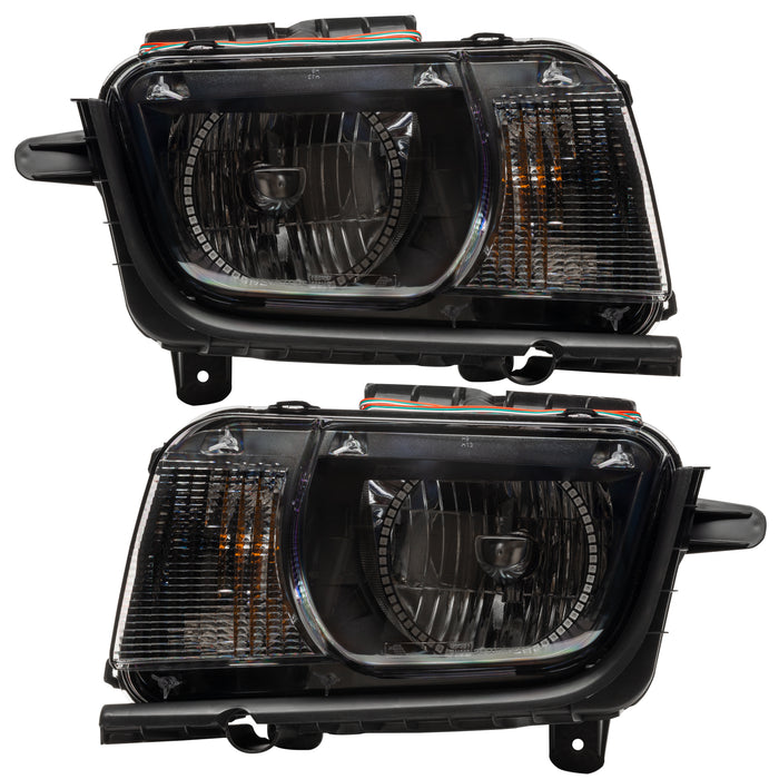 ORACLE Lighting 2010-2013 Chevrolet Camaro Non RS Pre-Assembled Halo Headlights