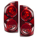 Dodge Ram Pre-Assembled Tail Lights with halos turned off