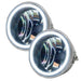 2006-2010 Ford F-150 Pre-Assembled Halo Fog Lights with white LED halo rings.