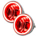 2006-2010 Ford F-150 Pre-Assembled Halo Fog Lights with red LED halo rings.
