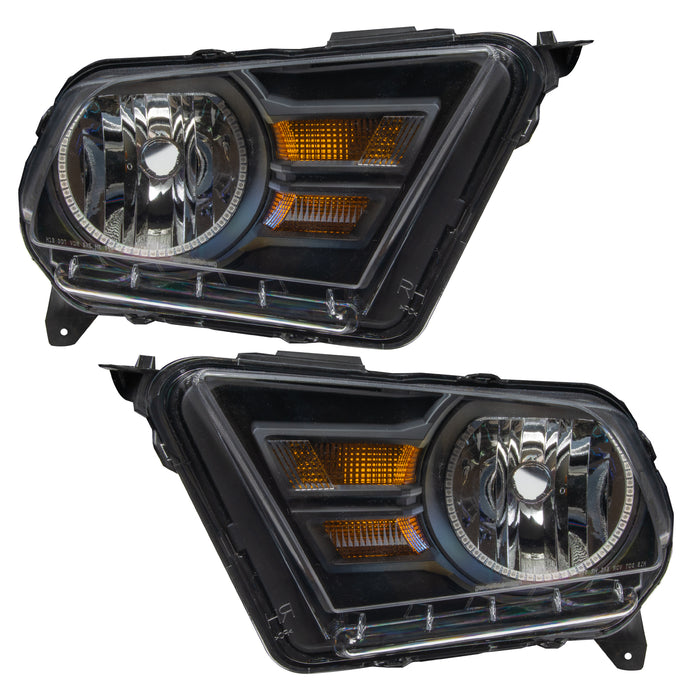 ORACLE Lighting 2010-2014 Ford Mustang Pre-Assembled Headlights (Non-HID)