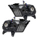 Rear view of 2010-2014 Ford Mustang Pre-Assembled Headlights (Non-HID)