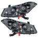 Rear view of 2008-2012 Honda Accord Coupe Pre-Assembled Halo Headlights