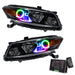 2008-2012 Honda Accord Coupe Pre-Assembled Halo Headlights with 2.0 Controller.