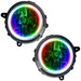 2007-2010 Jeep Compass Pre-Assembled Halo Headlights with ColorSHIFT LED halo rings.