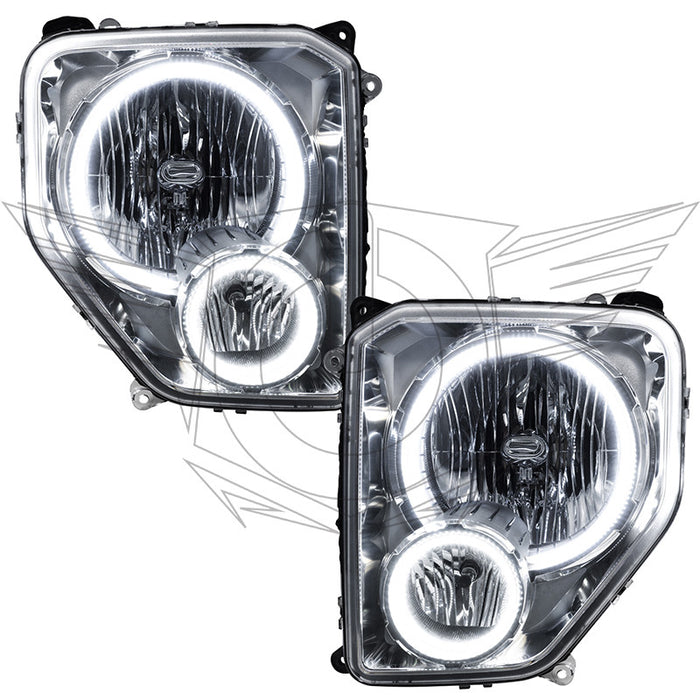 ORACLE Lighting 2008-2012 Jeep Liberty Pre-Assembled Halo Headlights