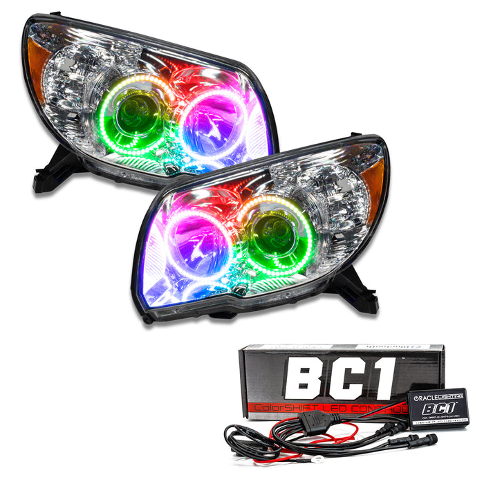 2006-2009 Toyota 4-Runner Pre-Assembled Halo Headlights-Non HID with BC1 Controller.