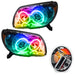 2006-2009 Toyota 4-Runner Sport Pre-Assembled Halo Headlights with RF Controller.
