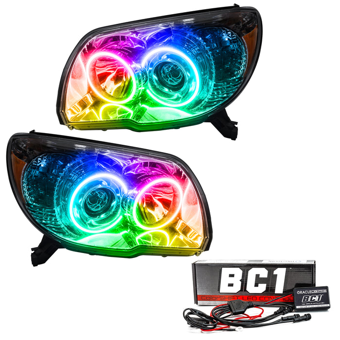 2006-2009 Toyota 4-Runner Sport Pre-Assembled Halo Headlights with BC1 Controller.