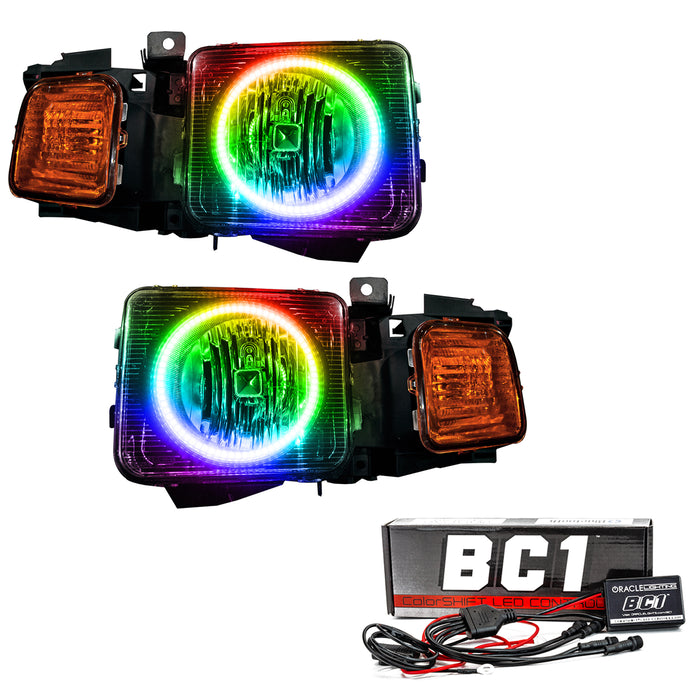 2006-2010 Hummer H3 Pre-Assembled Headlights with BC1 Controller.