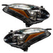 Side view of 2010-2012 Nissan Altima Coupe Pre-Assembled Halo Headlights