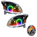 2007-2008 Nissan Maxima Pre-Assembled Halo Headlights with RF Controller.