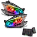 2009-2014 Nissan Maxima Pre-Assembled Halo Headlights-Non HID-CHROME Housing with 2.0 Controller.