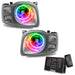 2002-2004 Nissan Xterra SE Pre-Assembled Halo Headlights with 2.0 Controller.