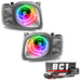 2002-2004 Nissan Xterra SE Pre-Assembled Halo Headlights with BC1 Controller.