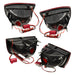 Rear view of 2010-2013 Chevrolet Camaro ORACLE Pre-Assembled Tail Lights-Non RS-Afterburner 1.0