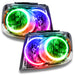 Dodge durango headlights with colorshift halos