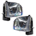 Angled view of 2001-2004 Toyota Tacoma Pre-Assembled Halo Headlights