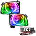 2001-2004 Toyota Tacoma Pre-Assembled Halo Headlights with BC1 Controller