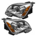 Side view of 2008-2012 GMC Acadia Pre-Assembled Halo Headlights