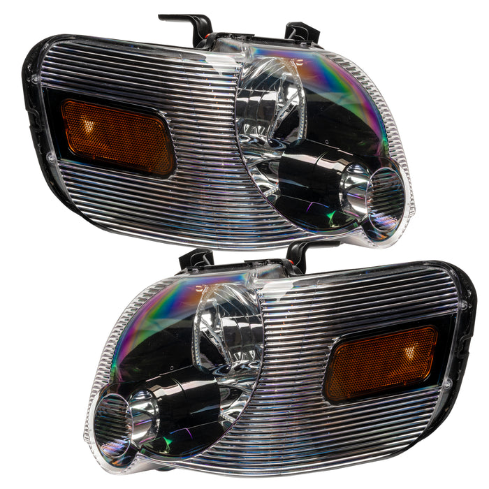 ORACLE Lighting 2008-2010 Ford Explorer Sport Trac Pre-Assembled Halo Headlights