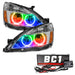 2003-2007 Honda Accord Coupe/Sedan Pre-Assembled Halo Headlights with BC1 Controller.