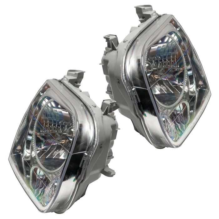 Side view of 2005-2006 Toyota Tundra Double Cab Pre-Assembled Headlights