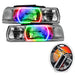 2000-2006 Chevy Tahoe Pre-Assembled Headlights with RF Controller.