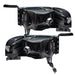 Rear view of 1994-2002 Dodge Ram 1500/2500/3500 Pre-Assembled Halo Headlights