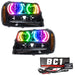 2002-2009 Chevrolet TrailBlazer Pre-Assembled Halo Headlights with BC1 Controller.