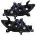 Rear view of 2004-2009 Mazda 3 Pre-Assembled Halo Headlights