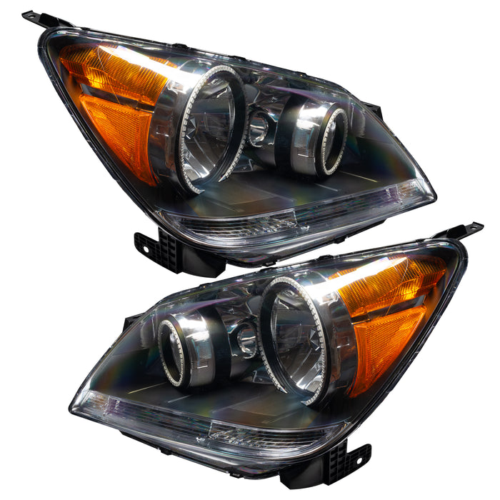 Side view of 2008-2010 Honda Odyssey Pre-Assembled LED Halo Headlights
