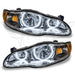 Chevrolet Monte Carlo headlights with white LED halo rings.