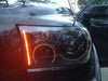 Surface Mount LED Strip installed on a headlight.